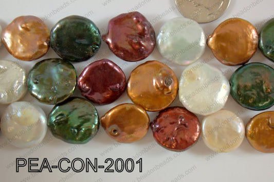 Freshwater Pearl Coin 20mm PEA-CON-2001