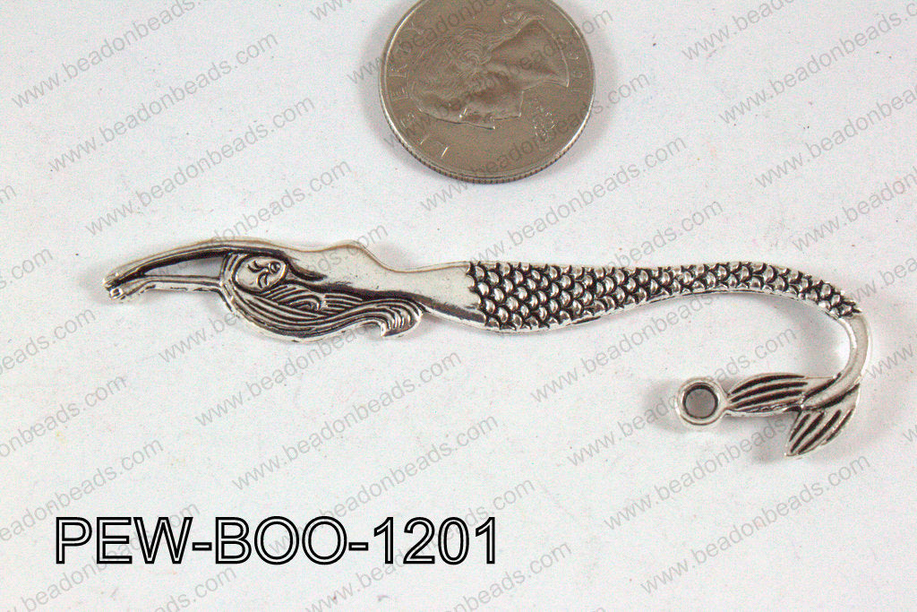 Pewter Bookmark Silver 12x80mm PEW-BOO-1201