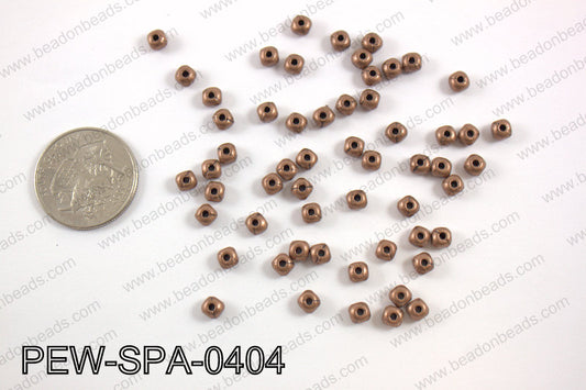 Pewter spacer 4.5mm, copper PEW-SPA-0404