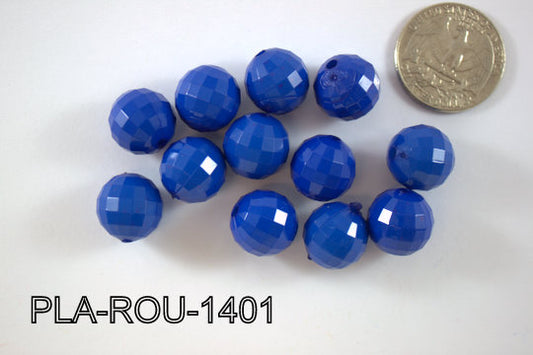 Plastic Bead Round 14mm PLA-ROU-1401