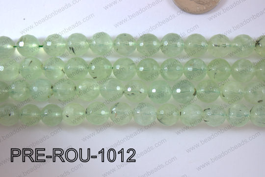 Prehnite Round Faceted 10mm PRE-ROU-1012