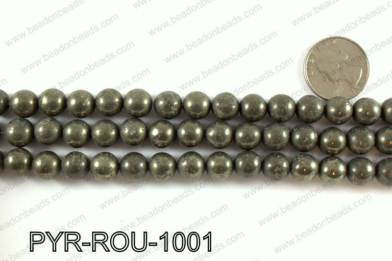Pyrite round 10mm PYR-ROU-1001