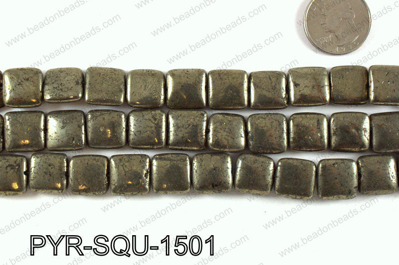 Pyrite Square 15x15mm PYR-SQU-1501