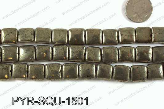 Pyrite Square 15x15mm PYR-SQU-1501