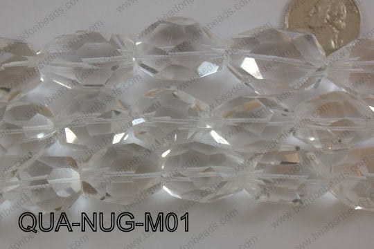 Quartz Nugget 15x25mm QUA-NUG-M01