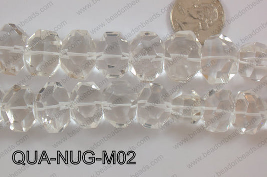 Quartz Nugget 15x20mm QUA-NUG-M02
