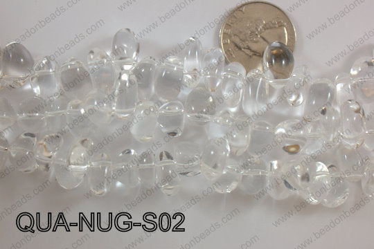 Quartz Nugget 12x8mm QUA-NUG-S02