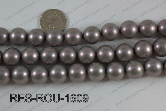 Acrylic round satin 16mm RES-ROU-1609
