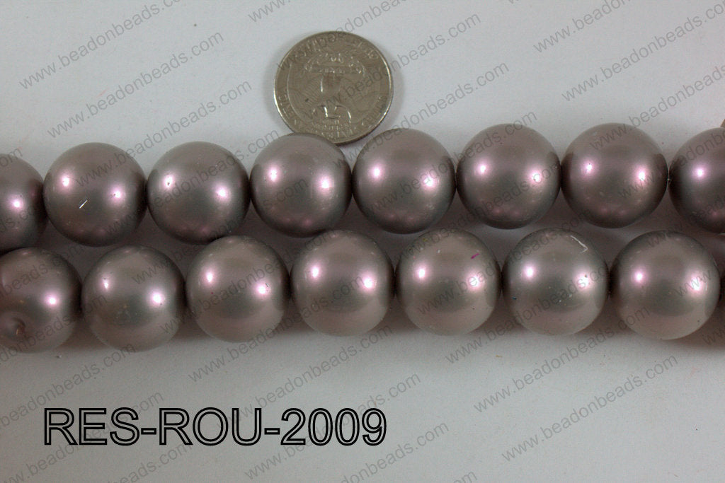 Acrylic round satin 20mm RES-ROU-2009