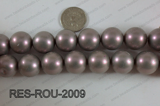 Acrylic round satin 20mm RES-ROU-2009
