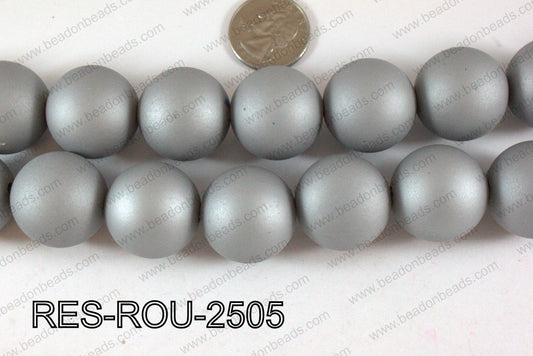 Acrylic Round Silver 25mm RES-ROU-2505
