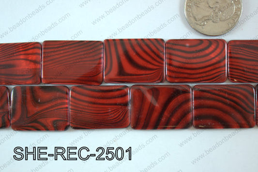 Shell Rectangle 18x25mm SHE-REC-2501