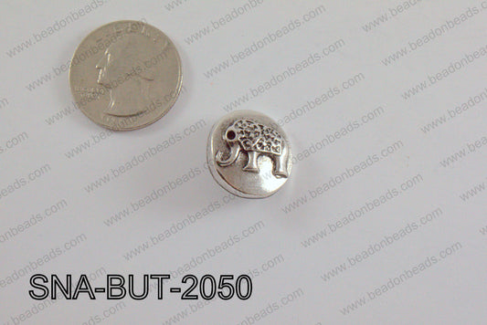 snap button 20 mm metal elephant round SNA-BUT-2050