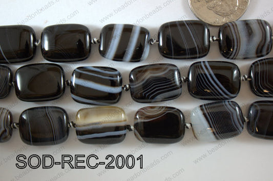 Sardonyx Rectangle 15x20mm SOD-REC-2001