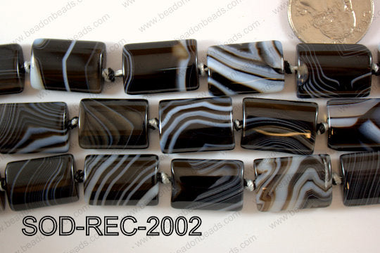 Sardonyx Rectangle 15x20mm SOD-REC-2002