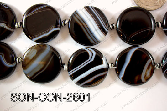 Sardonyx Coin 30mm SON-CON-2601