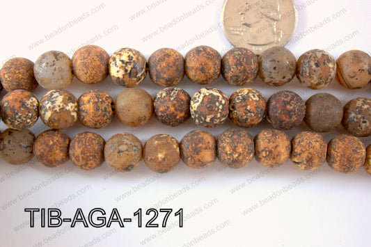 Tibetan Agate 12mm TIB-AGA-1271