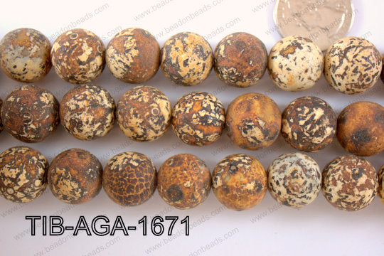 Tibetan Agate 16mm TIB-AGA-1671