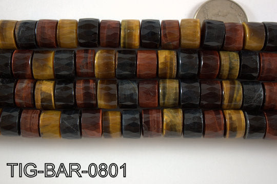 Tiger Eye Barrel 8x12mm TIG-BAR-0801