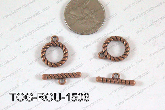 Toggle Copper 15mm TOG-ROU-1506