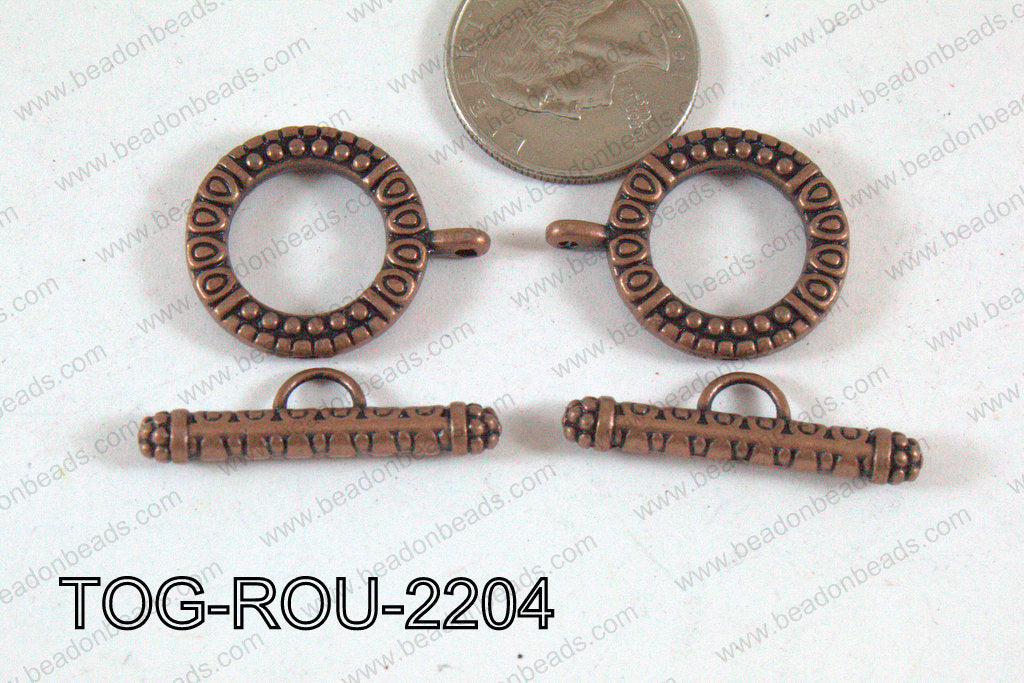 Toggle Copper 22mm TOG-ROU-2204