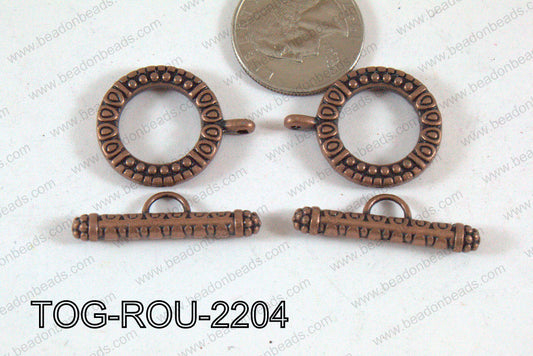 Toggle Copper 22mm TOG-ROU-2204