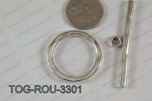 Toggle Silver 33mm TOG-ROU-3301