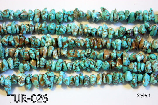 Turquoise Small Chips TUR-026