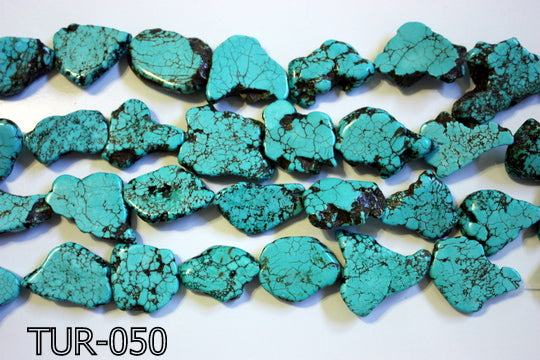 Turquoise Slab 26x30mm TUR-050