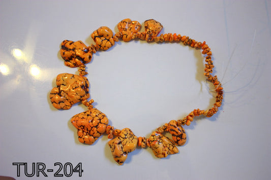Turquoise Nugget Necklace TUR-204