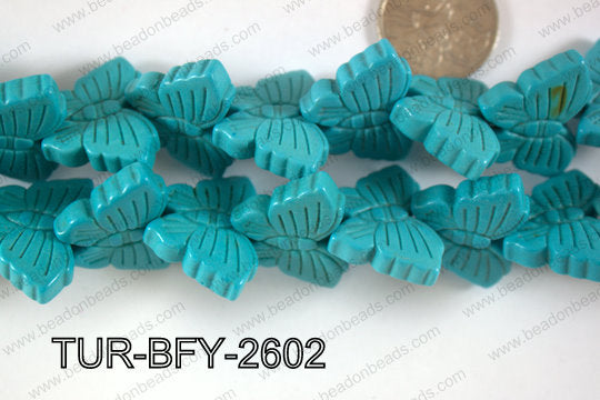 Magnesite Butterfly 26mm TUR-BFY-2602