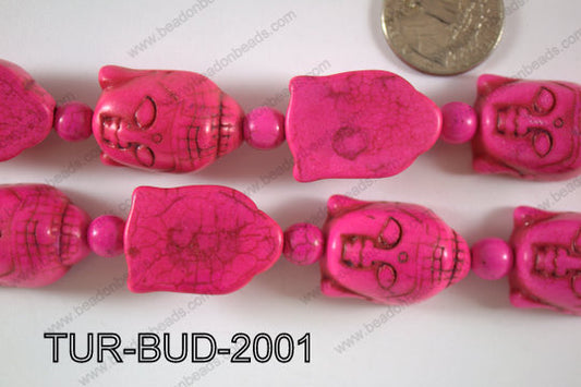 Turquoise Budda 20x29mm TUR-BUD-2001