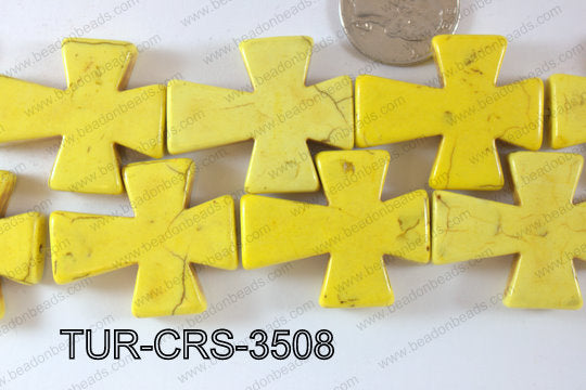 HowliteCross 35x30mm TUR-CRS-3508