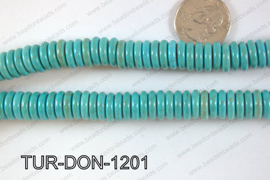 Howlite Donut 12mm TUR-DON-1201