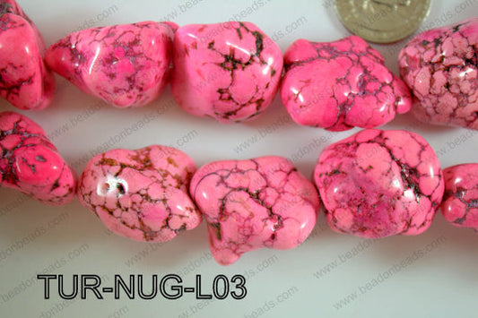Imitation Turquoise Nuggets 30-35mm TUR-NUG-L03