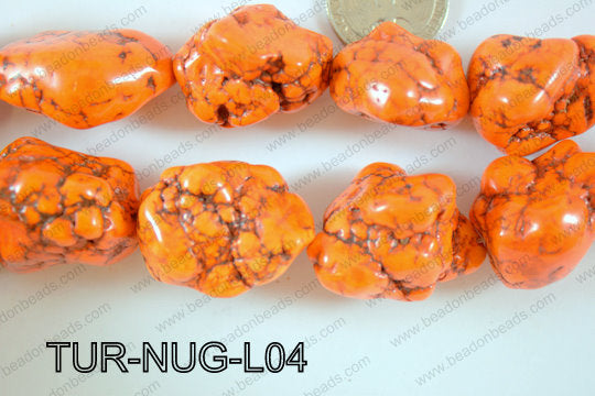 Imitation Turquoise Nuggets 30-35mm TUR-NUG-L04