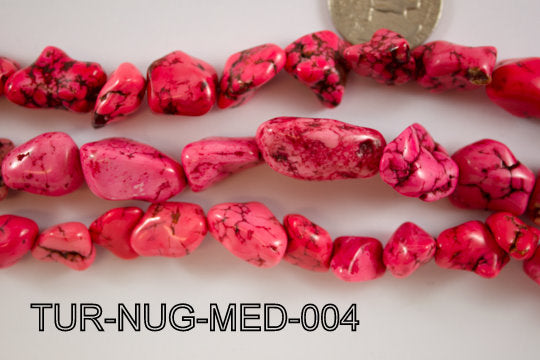 Turquoise Nugget 20-25mm Medium 16'' TUR-NUG-MED-004