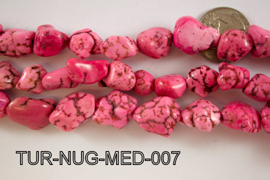 Turquoise Nugget 20-25mm Medium 16'' TUR-NUG-MED-007