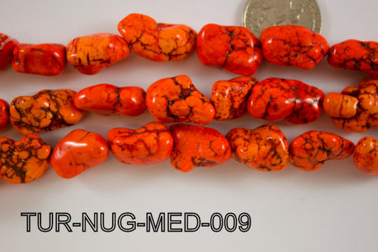Turquoise Nugget 20-25mm Medium 16'' TUR-NUG-MED-009