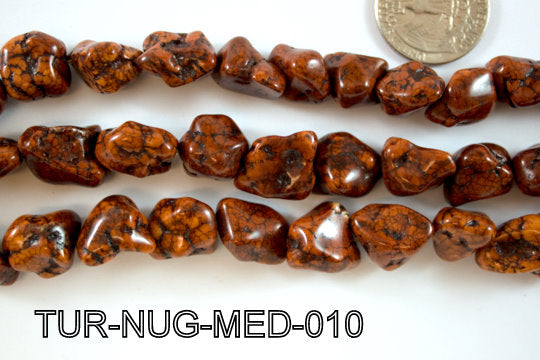 Turquoise Nugget 20-25mm Medium 16'' TUR-NUG-MED-010
