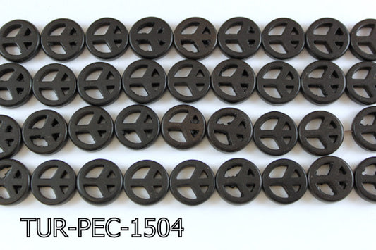 Turquoise Peace 15mm 16'' TUR-PEC-1504