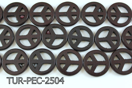 Turquoise Peace 25mm 16'' TUR-PEC-2504