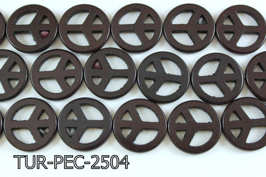 Turquoise Peace 25mm 16'' TUR-PEC-2504