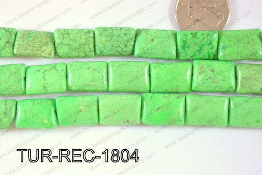 Howlite Rectangle 13x18mm TUR-REC-1804