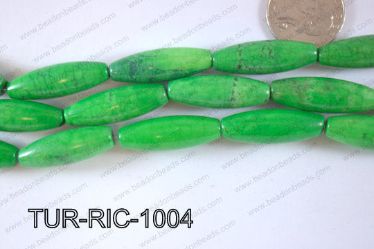 Magnesite Rice 10x30mm TUR-RIC-1004
