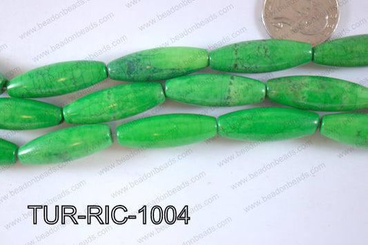 Magnesite Rice 10x30mm TUR-RIC-1004