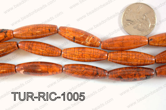 Magnesite Rice 10x30mm TUR-RIC-1005