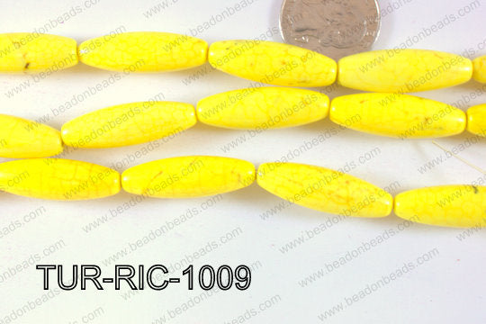 Magnesite Rice 10x30mm TUR-RIC-1009