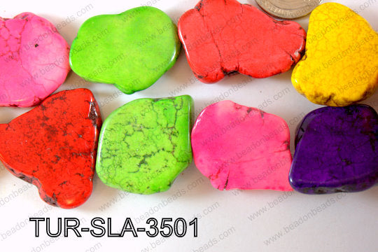 Imitation Turquoise Slab 25x35mm TUR-SLA-3501