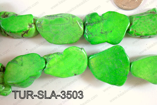 Imitation Turquoise Slab 25x35mm TUR-SLA-3503